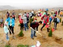 永旺東部購(gòu)物中心春季植樹(shù)活動(dòng)，暨永旺奇樂(lè)斯俱樂(lè)部啟動(dòng)儀式