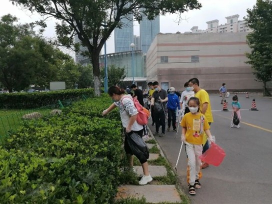 共建清潔家園，永旺與你同行—青島永旺社會(huì)貢獻(xiàn)活動(dòng)