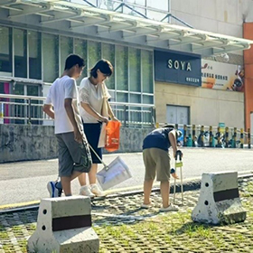 益起來 更潔凈 — 青島永旺2024年大型衛(wèi)生清掃活動
