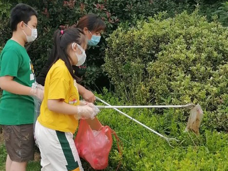 共建清潔家園，永旺與你同行—青島永旺社會(huì)貢獻(xiàn)活動(dòng)