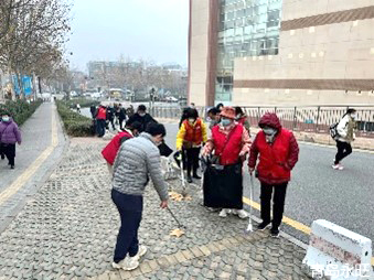 助力文明典范城市，共建美好家園—青島永旺25周年衛(wèi)生清掃